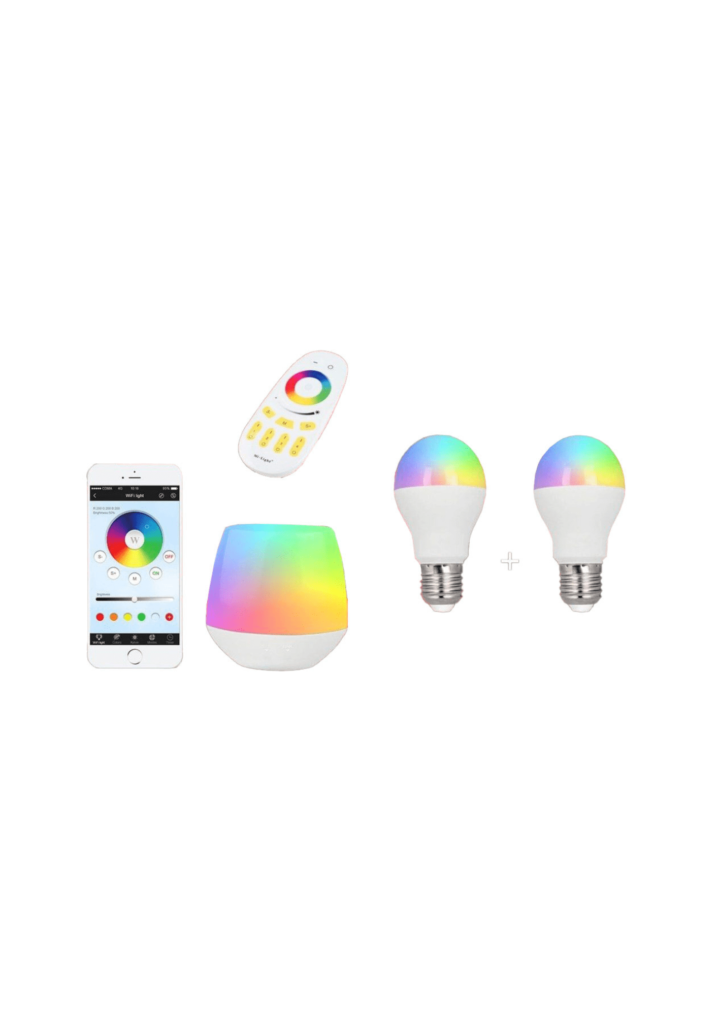 MI-LIGHT WIFI RGBWW 2 BULB KIT