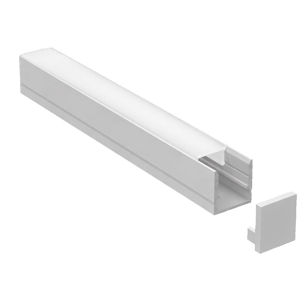 Architectural Linear Lighting Design LED Profile – 12×12 mm